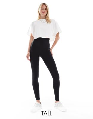 Asos Design 4505 Tall Icon Bum Sculpt Gym Legging Black