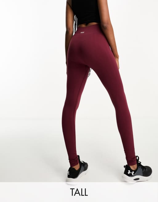 ASOS 4505 Tall tie waist running leggings in sheen