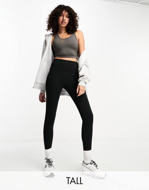 ASOS 4505 Icon seamless ribbed gym leggings in black