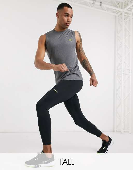 Fast Drying Running Tights - Black - Men