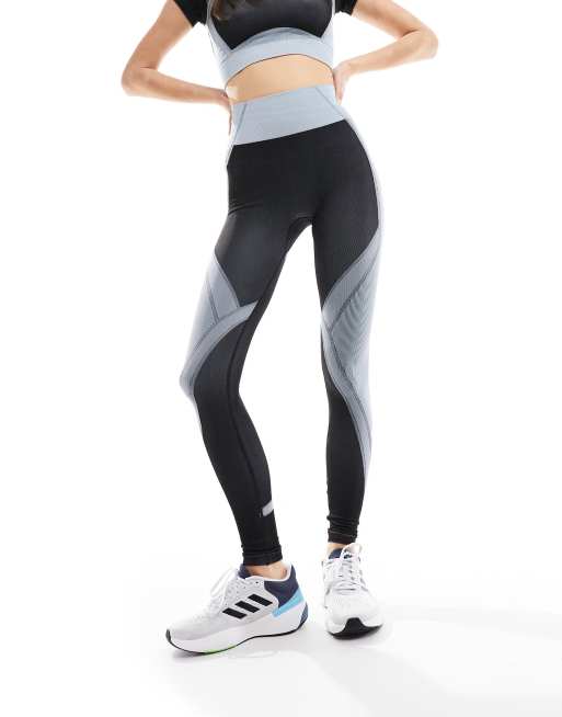 Petite Fit Seamfree Contrast Workout Leggings