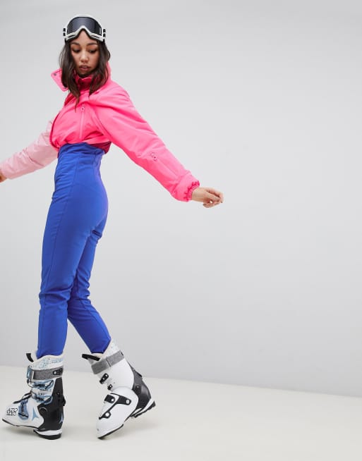 ASOS 4505 Ski Suit in Pink