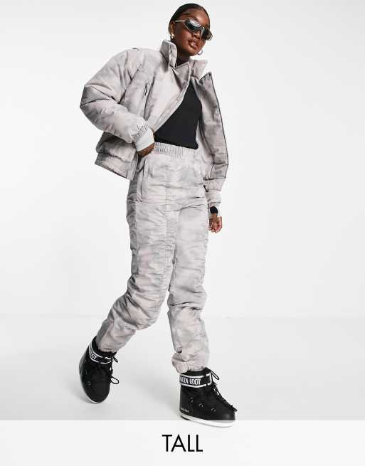 ASOS 4505 Tall - Ski - Oversized joggingbroek met gewassen print