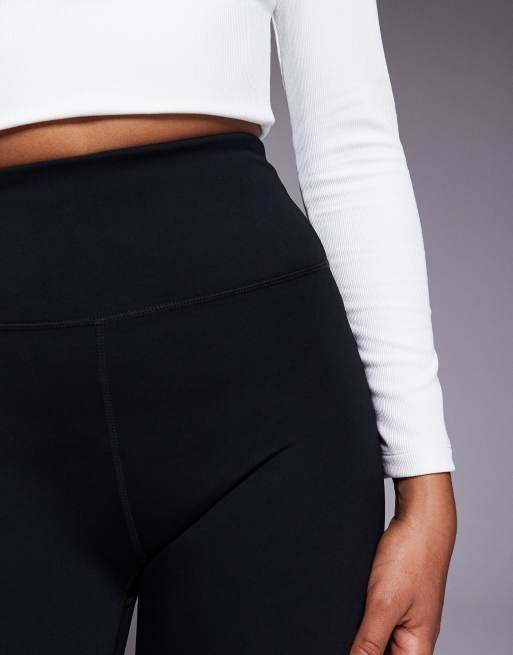 ASOS 4505 Tall Ski thermal fleece back base layer legging with sweat wicking in black, 5 of 5