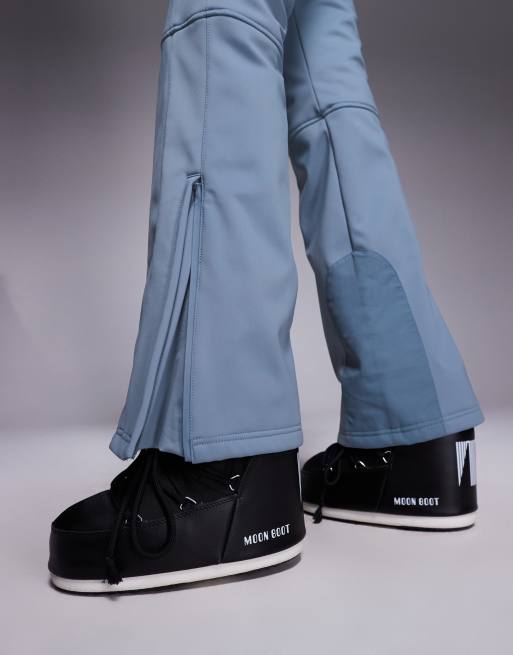 ASOS 4505 Tall – Ski – Wasserabweisende, ausgestellte Softshell-Skihose in Kalkblau, 5 von 5