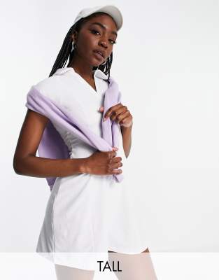 Asos Design 4505 Tall Tennis Dress In Jerseywhite ModeSens
