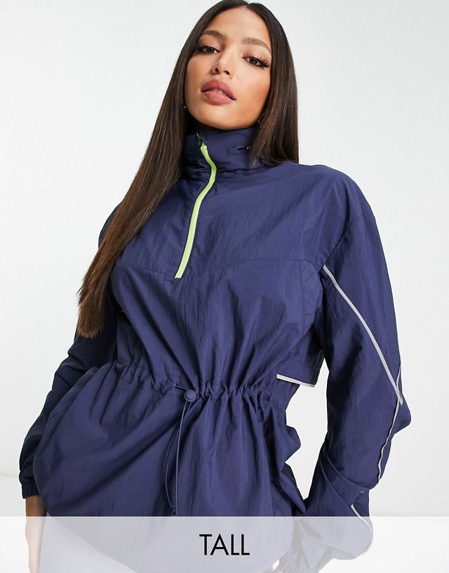 ASOS 4505 Tall water resistant running jacket with reflective details