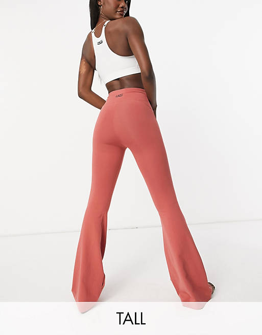 ASOS 4505 Tall yoga flared cotton soft touch pants