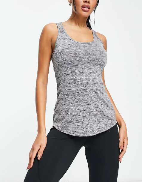 4505 vest in marl with back detail  