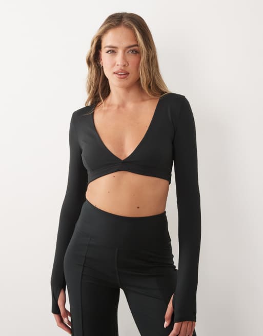 4505 - Conjunto negro de tejido suave, 2 de 3