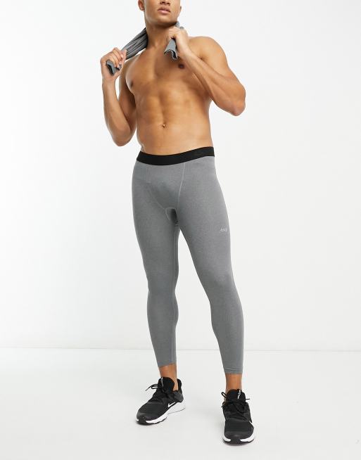 ASOS 4505 training base layer legging in grey marl ASOS