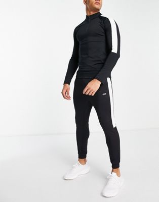 ASOS 4505 training joggers with contrast panel