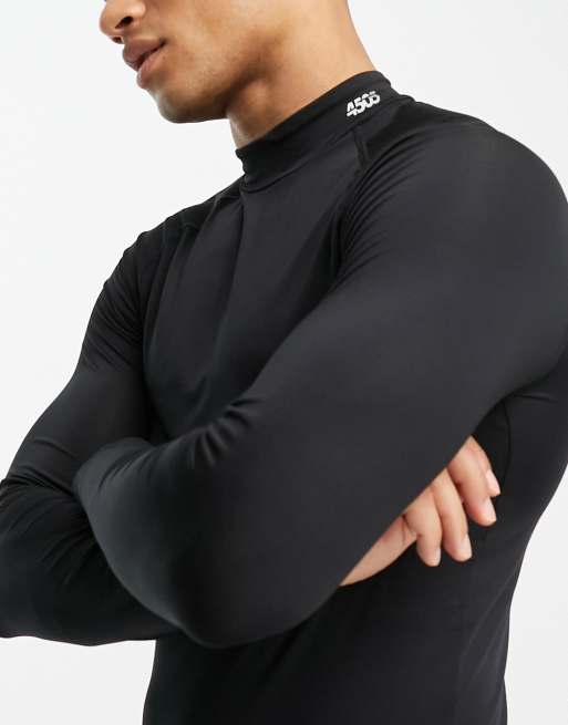 Training Long Sleeve Mock Tee