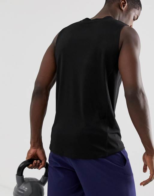 ASOS 4505 training sleeveless t-shirt with quick dry in black, 2 de 4