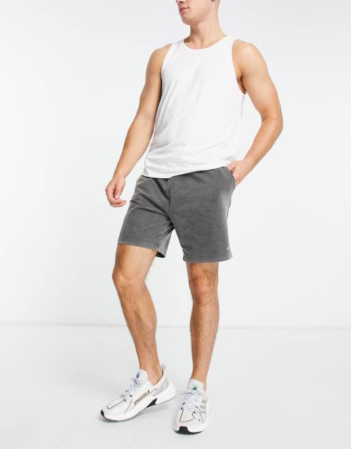 ASOS 4505 training sweat shorts with acid wash