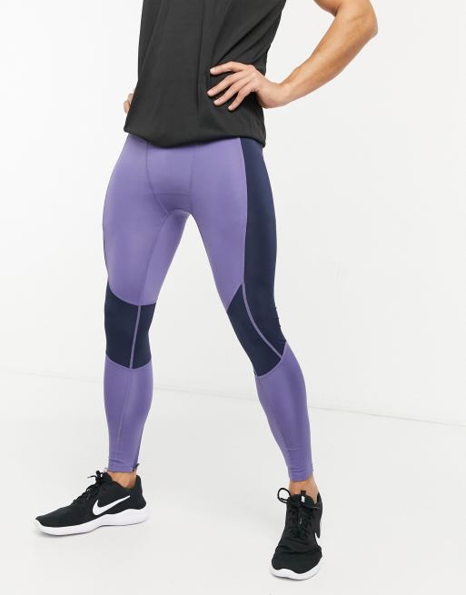 ASOS 4505 – Treningowe legginsy z kontrastowymi elementami