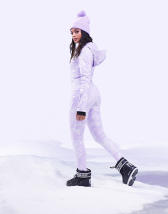 ASOS 4505 Petite Ski - Tuta da sci intera stile anni '80 con