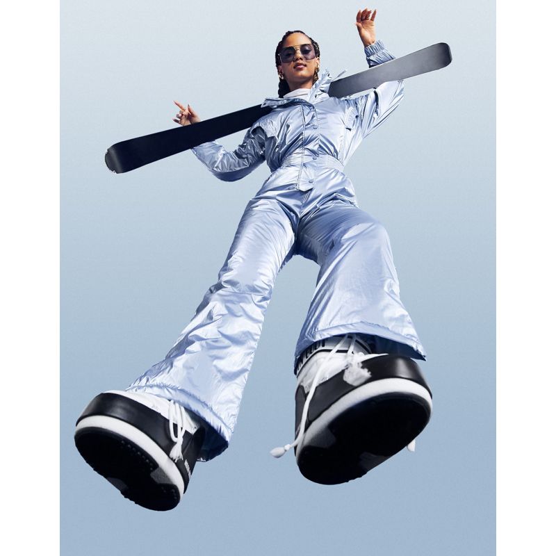 OsEcw Donna 4505 - Tuta da sci con pantaloni a zampa