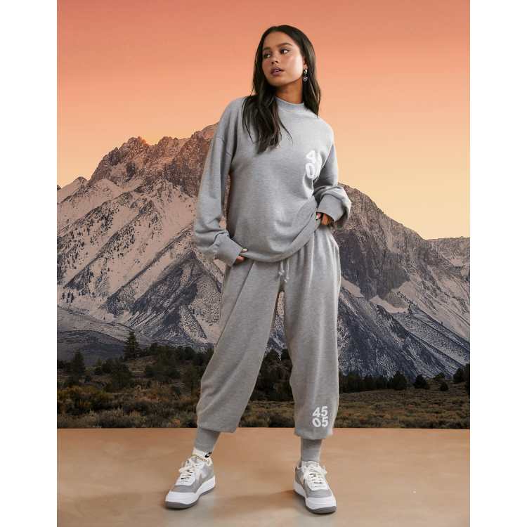 Ribbed cuff sweatpants hotsell