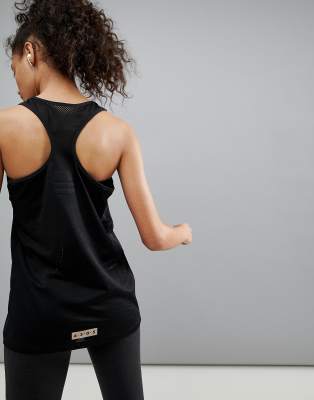 asos black vest top