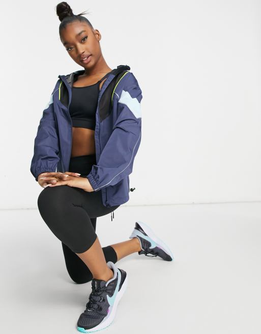 ASOS 4505 water resistant running jacket with mouth cover ASOS