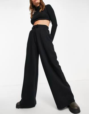 black joggers asos