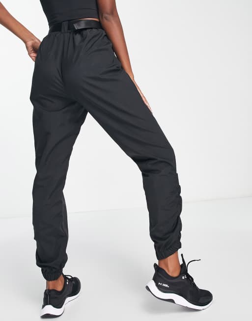 ASOS 4505 woven jogger with branding and buckle belt ASOS