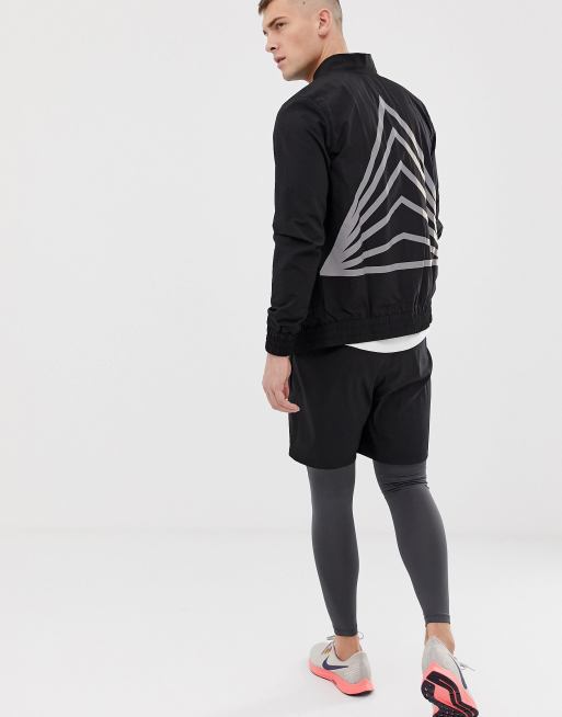 ASOS 4505 woven track jacket with reflective print