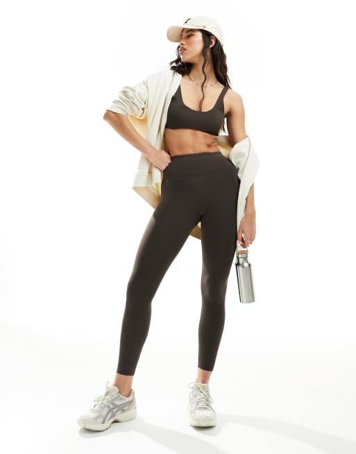 ASOS 4505 macrame detail crop yoga legging