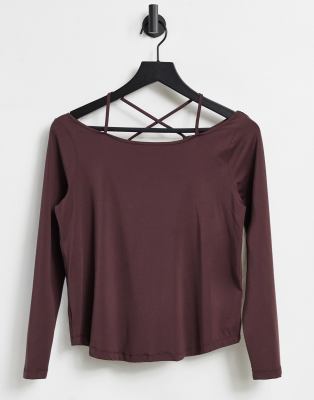 asos yoga top