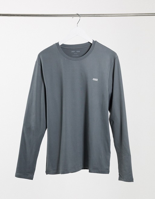 ASOS 4505 yoga long sleeve t-shirt in soft touch jersey