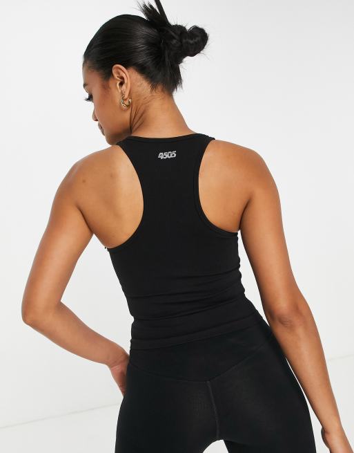 ASOS 4505 yoga seamless rib vest