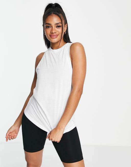 ASOS 4505 yoga tank top with twist back