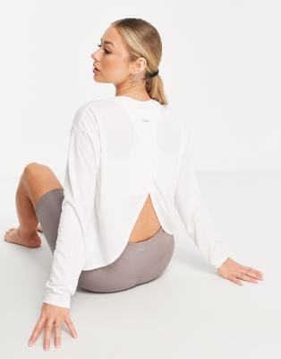 White Yoga Tunic