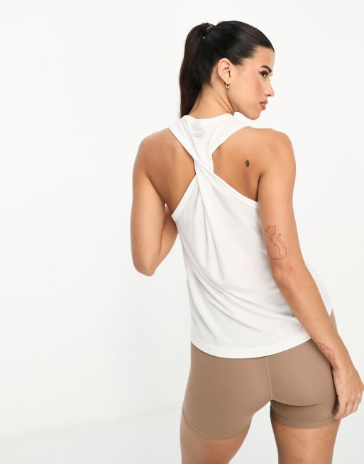 ASOS 4505 yoga tank top with twist back