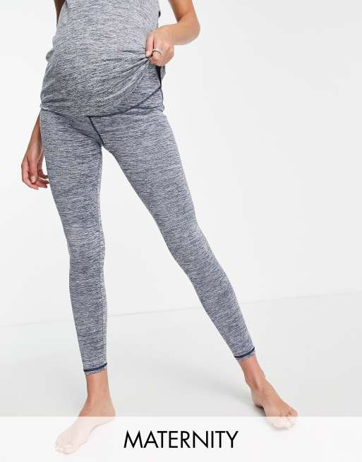 ASOS 4505 - Zwangerschapskleding - Gemêleerde yoga-legging