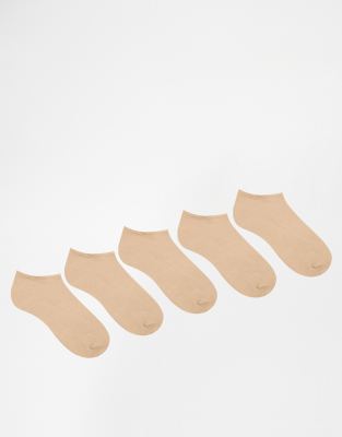 nude trainer socks