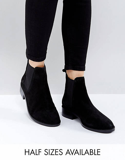 ASOS ABSOLUTE Suede Chelsea Ankle Boots