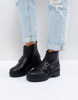 asos buckle shoes