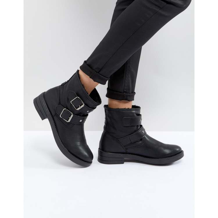 Biker store ankle boots