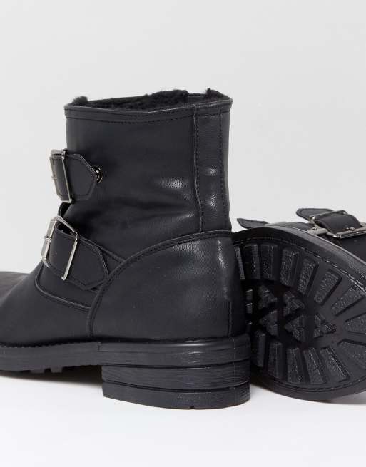 Asos womens hot sale biker boots