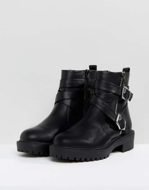 Asos hot sale biker boots