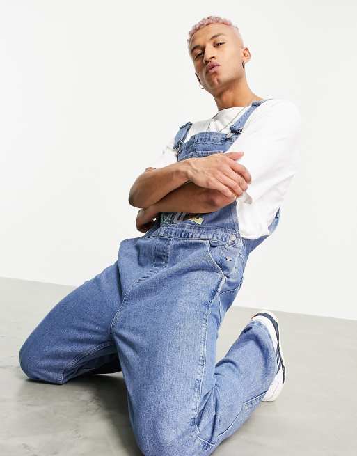 Baggy dungarees hot sale