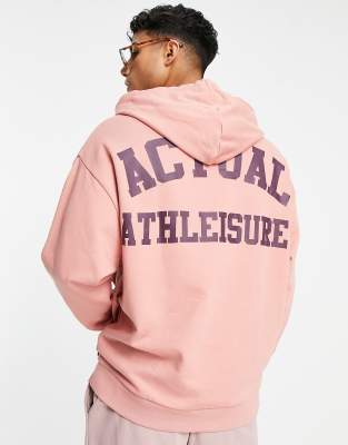 asos pink hoodie