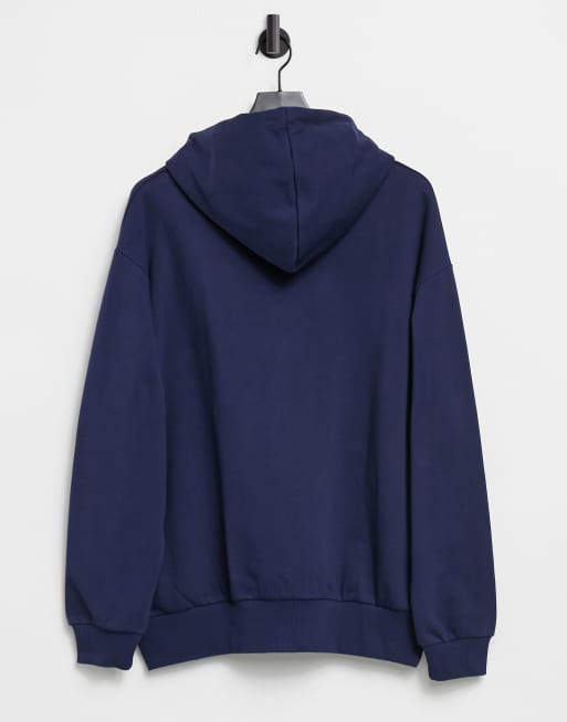 Navy discount oversized hoodie