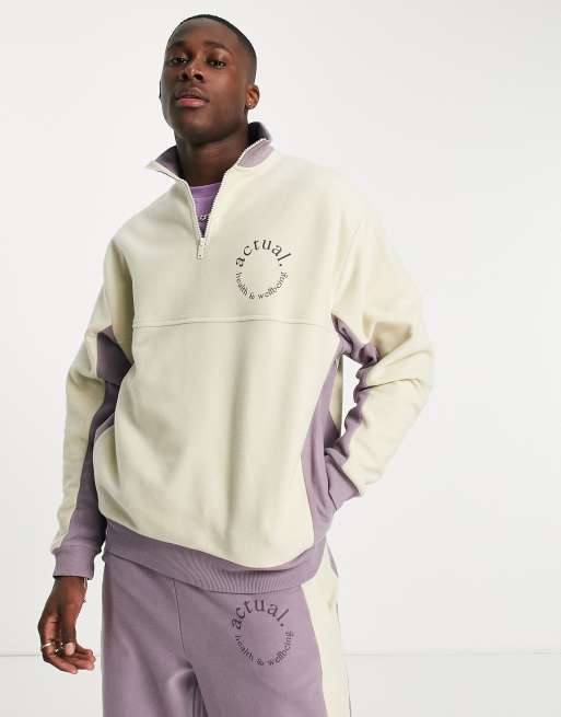Polar block 2025 zip sweatshirt