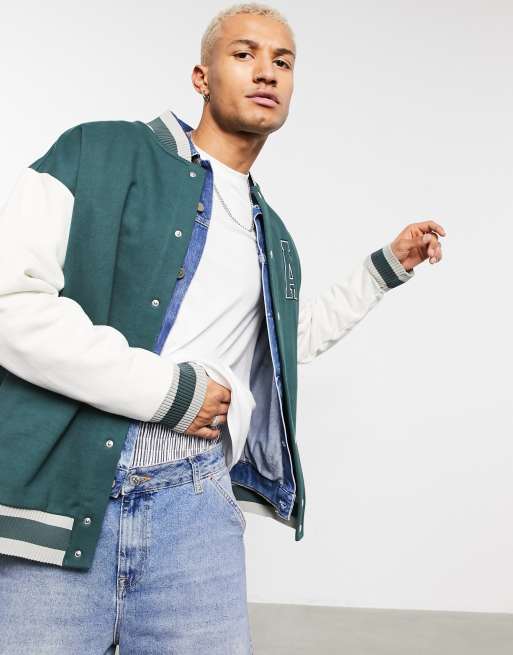 Varsity jacket outlet asos