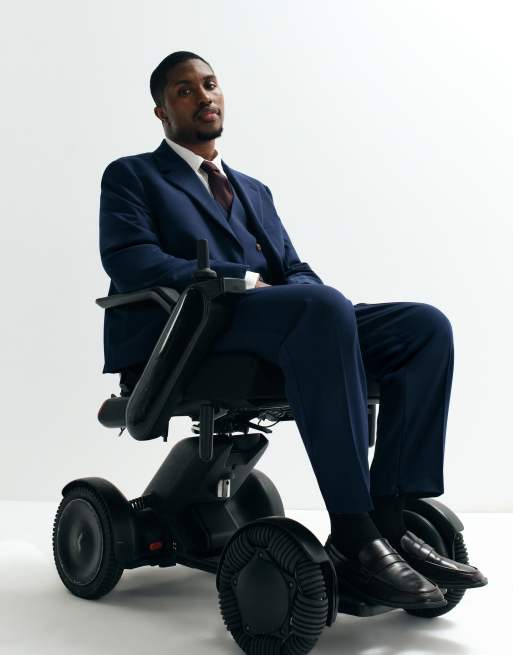 ASOS ADAPTIVE - americana de traje entallada en azul marino, 2 de 8