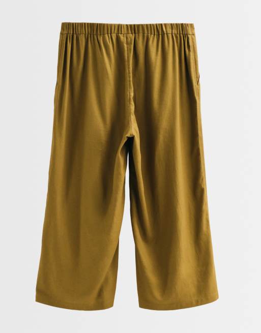 ASOS ADAPTIVE Curve casual trousers in tobacco, 7 of 9