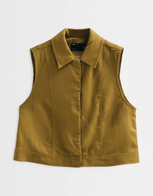 ASOS ADAPTIVE lässige Weste in Tabakbraun, 4 von 6